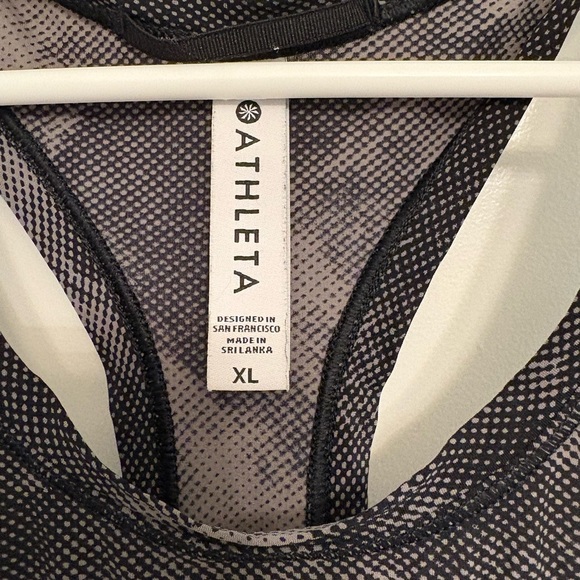 Athleta Ultimate Train Racerback Tank Top Nebula Digital Size XL - Picture 4 of 10